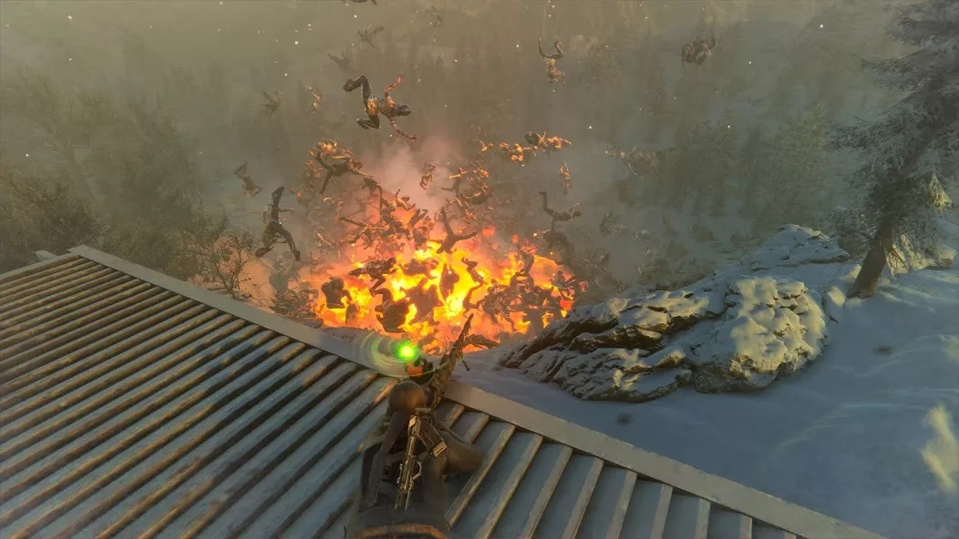 Скриншот SNIPER ZOMBIE 3D Game
