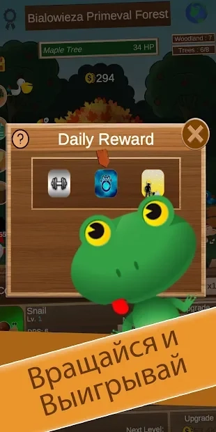 Скриншот Tap Tap Timber - Wood Idle Clicker