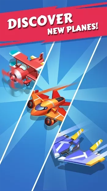 Скриншот Merge Plane - Click & Idle Tycoon
