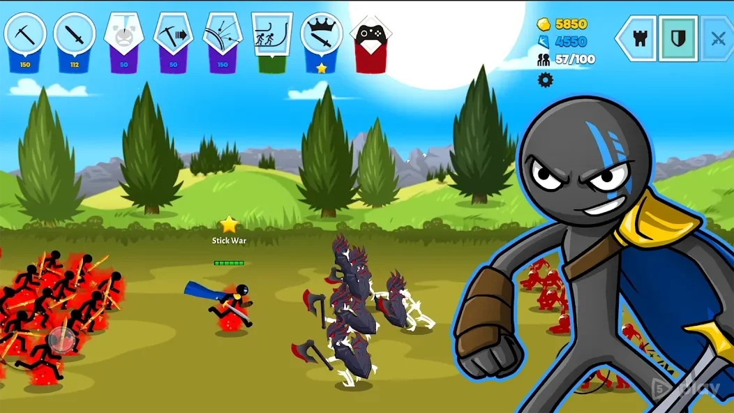 Скриншот Stick War: Saga