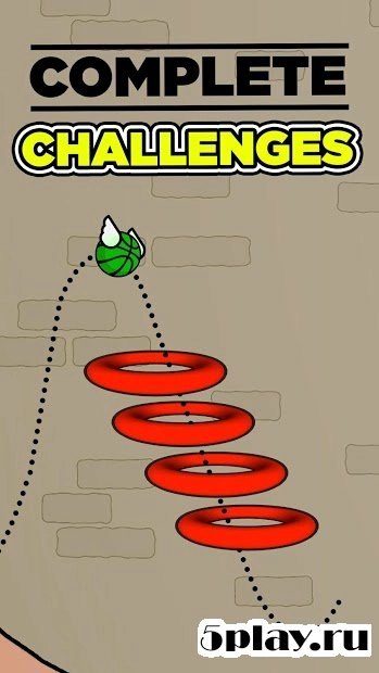 Скриншот Flappy Dunk