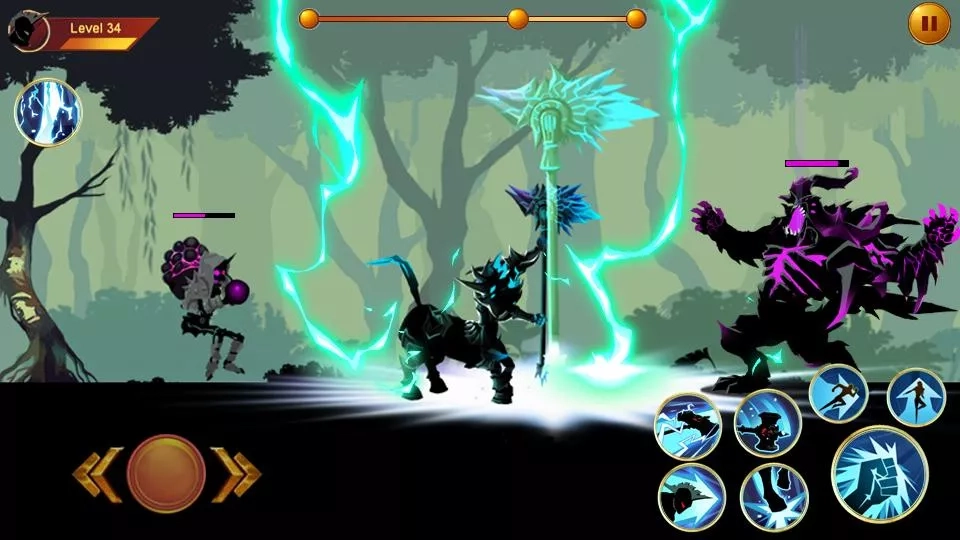 Скриншот Shadow fighter 2: Shadow &amp; ninja fighting games