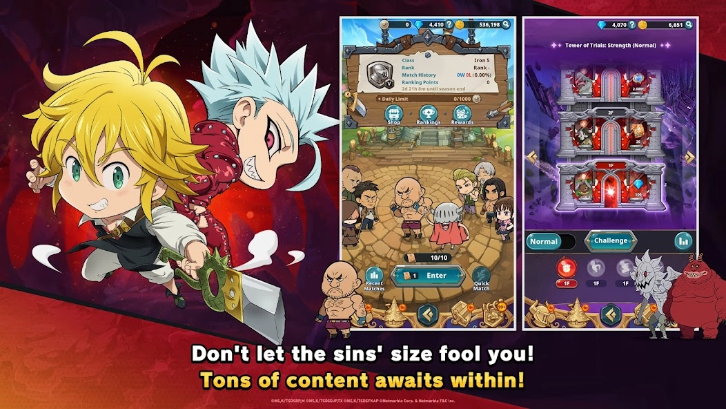 Скриншот The Seven Deadly Sins: Idle