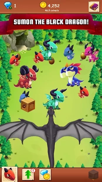 Скриншот Idle Dragon - Merge the Dragons!