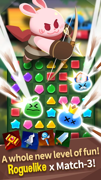 Скриншот Anipang Matchlike (Puzzle RPG)