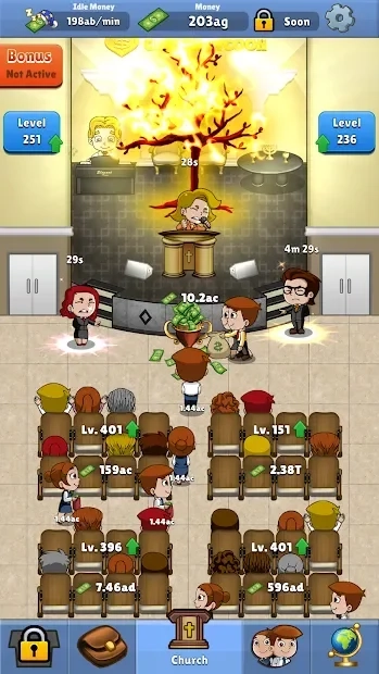 Скриншот Church Tycoon - Church Simulator