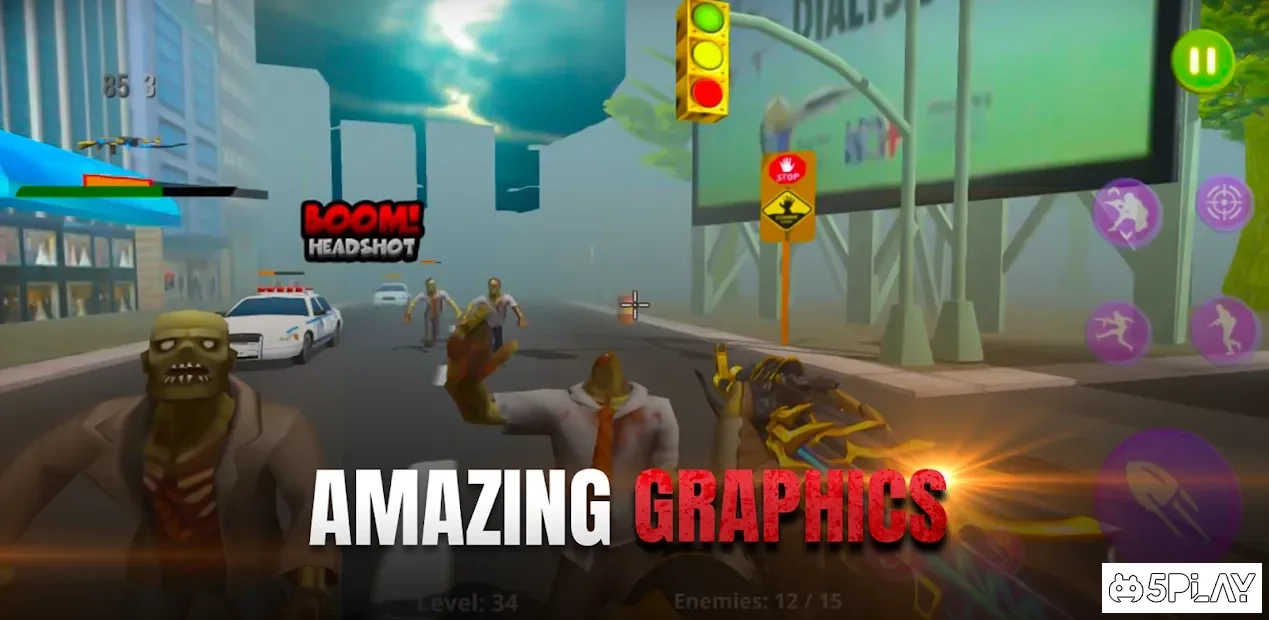 Скриншот Crazy Kill Zombies FPS: Shoot Zombie Survival