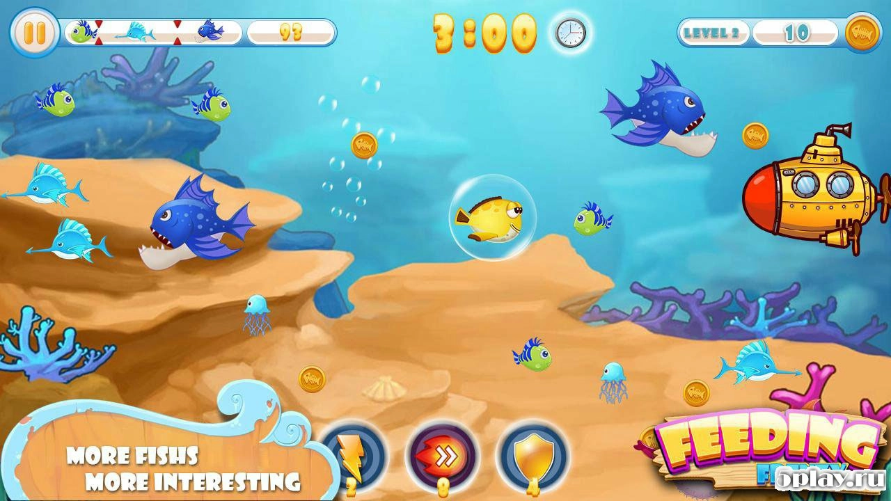 Скриншот Feeding Frenzy 3