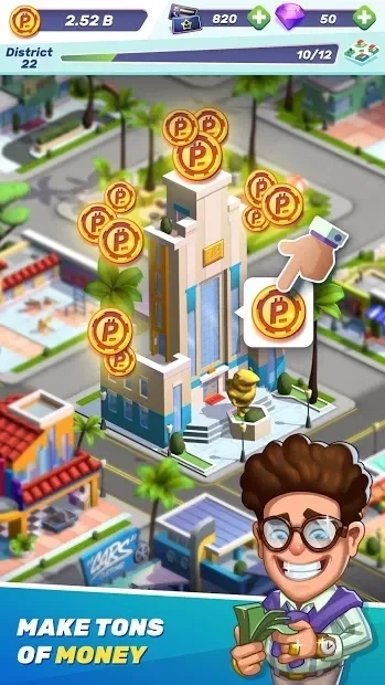 Скриншот Idle Cash City