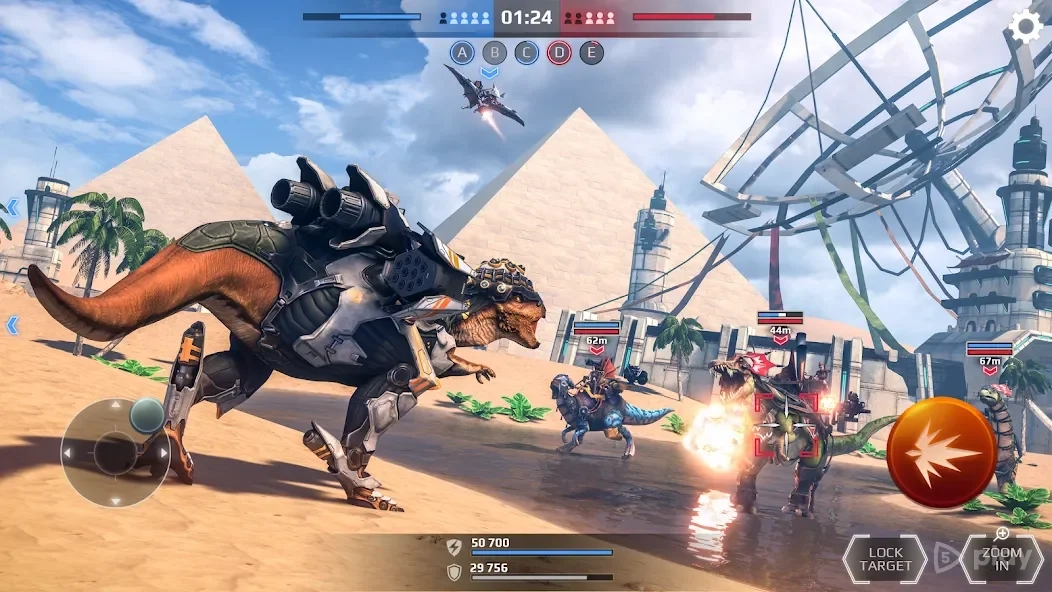 Скриншот Jurassic Monster World: Dinosaur War 3D FPS