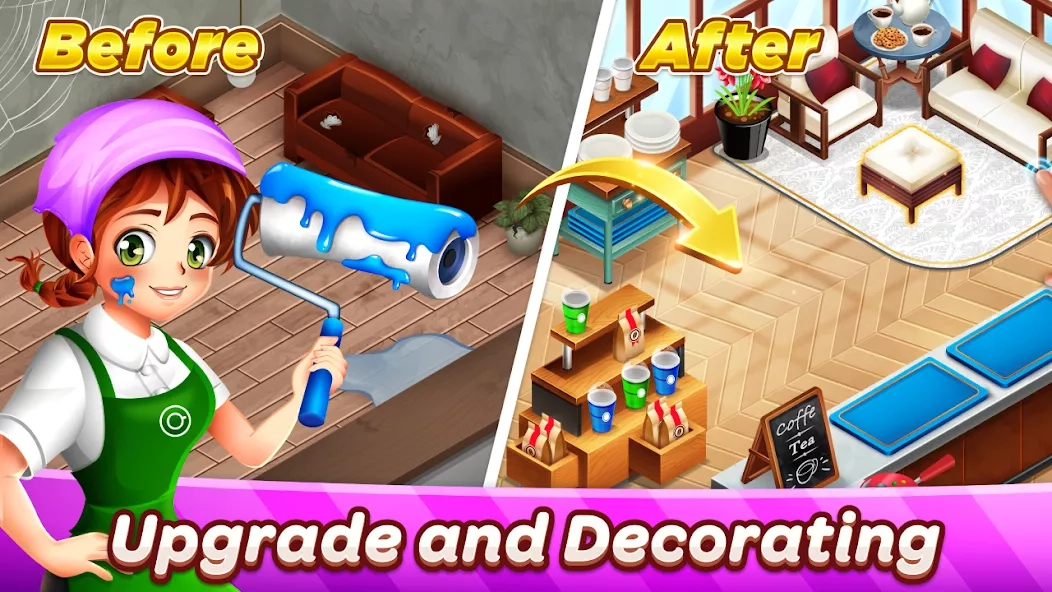 Скриншот Cafe Panic: Cooking Restaurant
