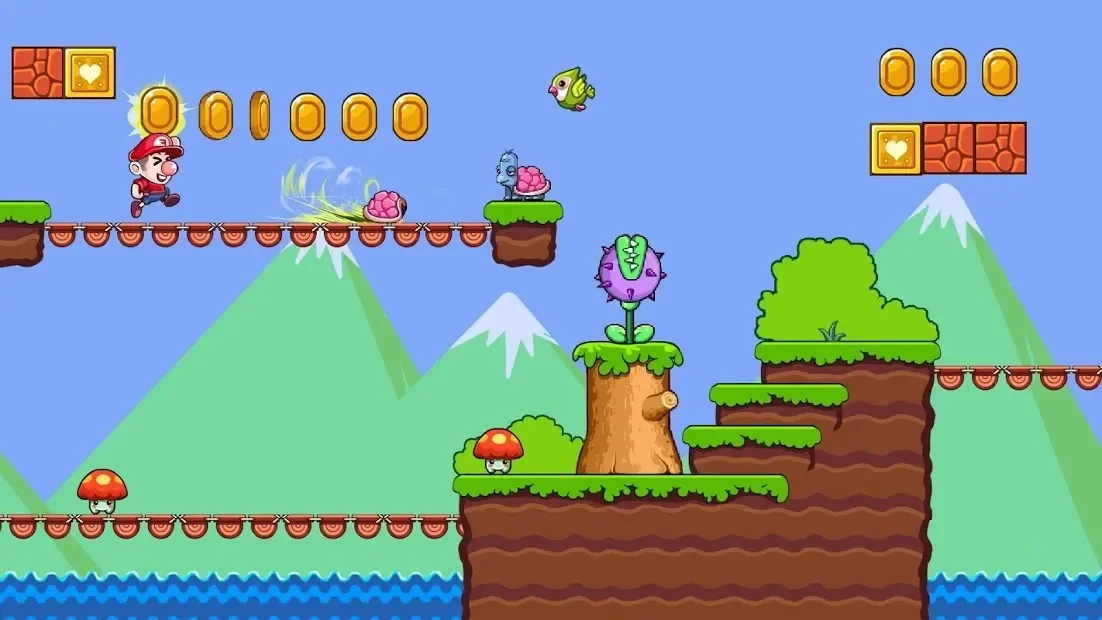 Скриншот Bob World Супер денди оригинал