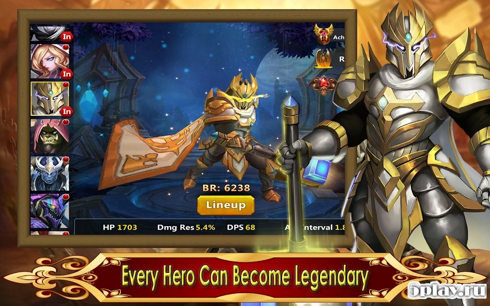Скриншот Hero Legion Online - 3D Real Time Tactical MMO RPG