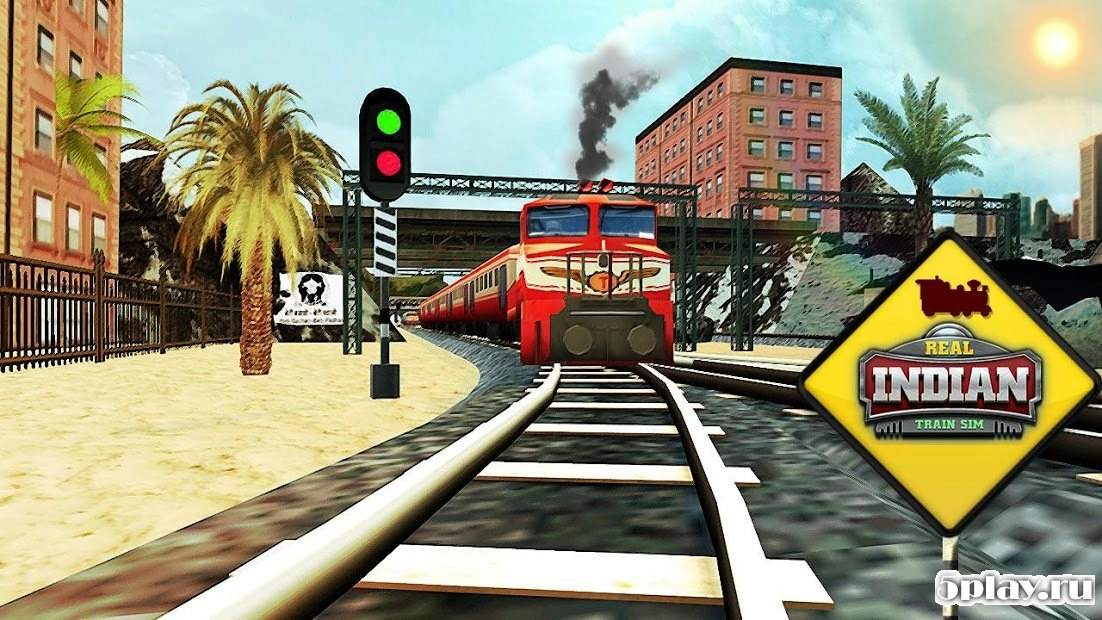 Скриншот Real Indian Train Sim 2018