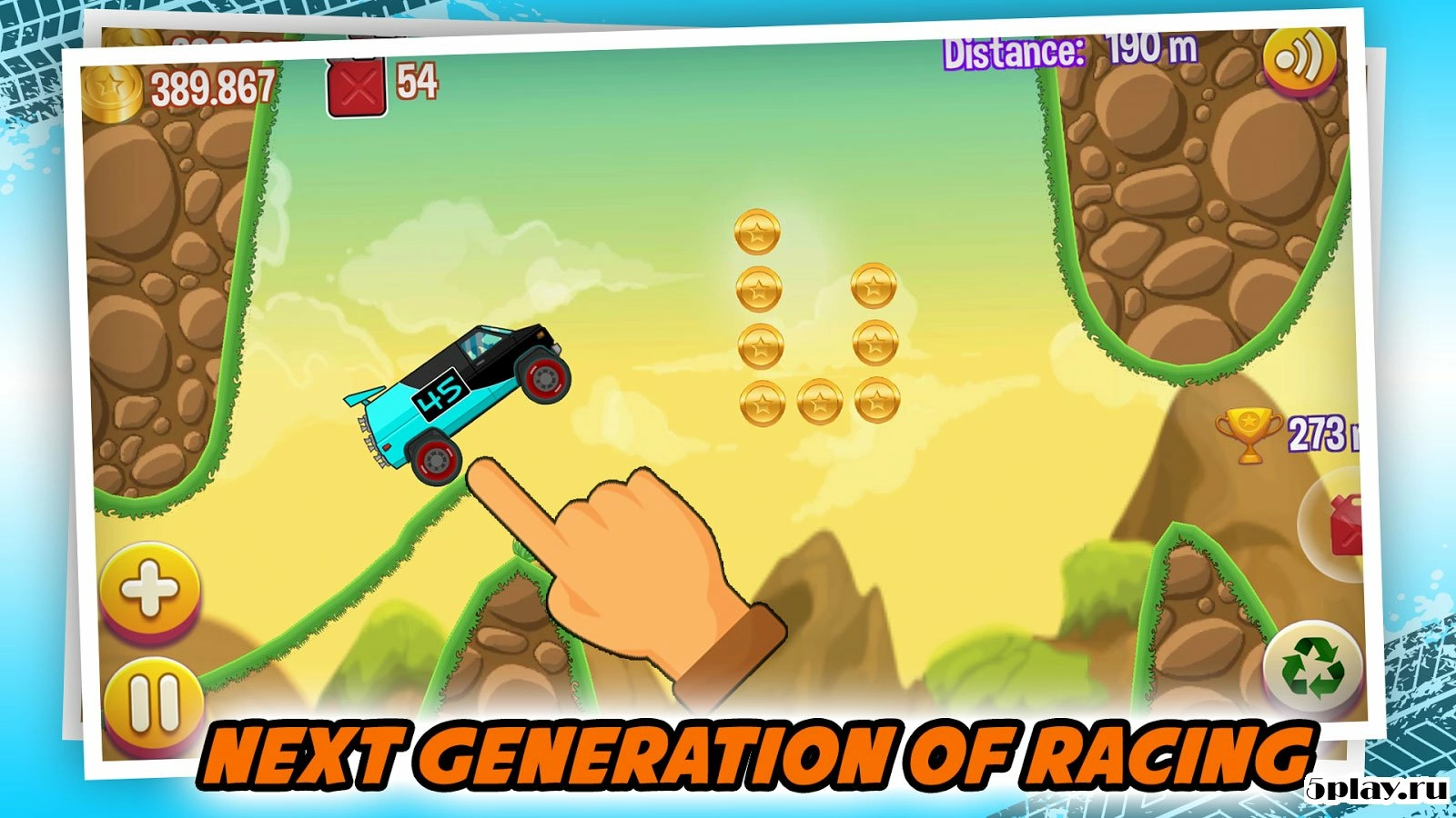 Скриншот Road Draw: Climb Your Own Hills