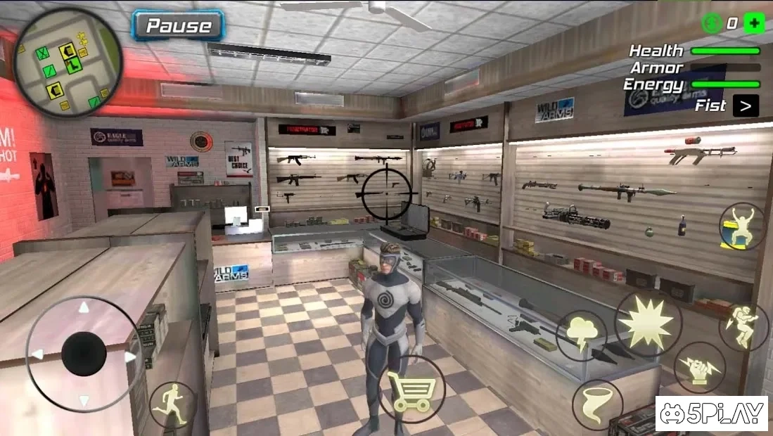 Скриншот Hurricane Superhero : Wind Tornado Vegas Mafia