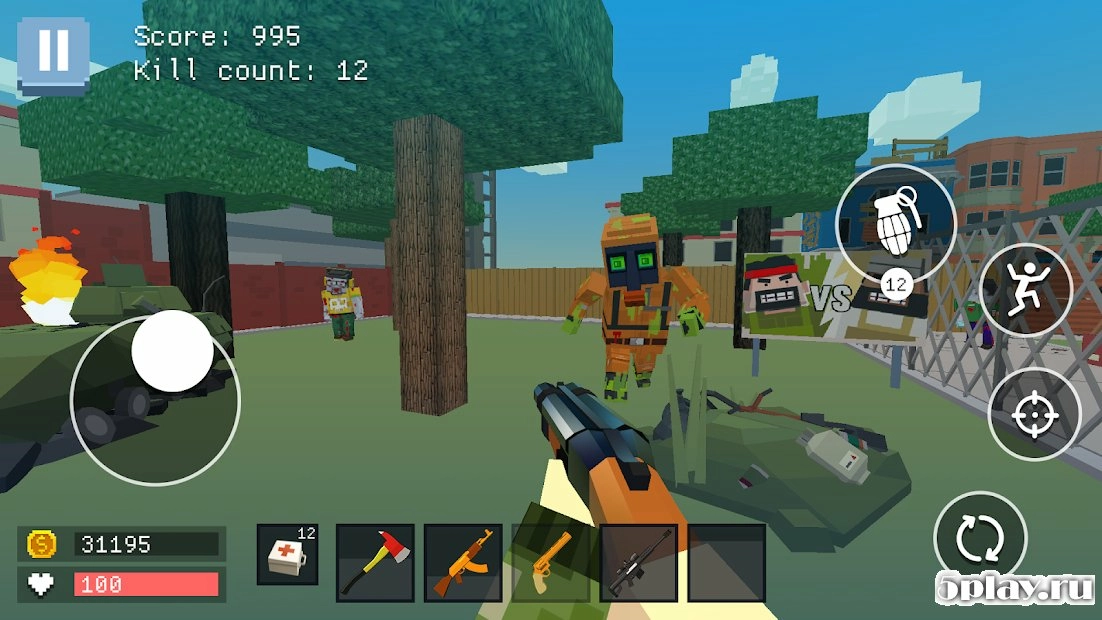Скриншот Pixel Combat: World of Guns