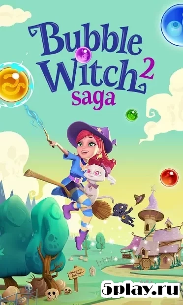Скриншот Bubble Witch 2 Saga