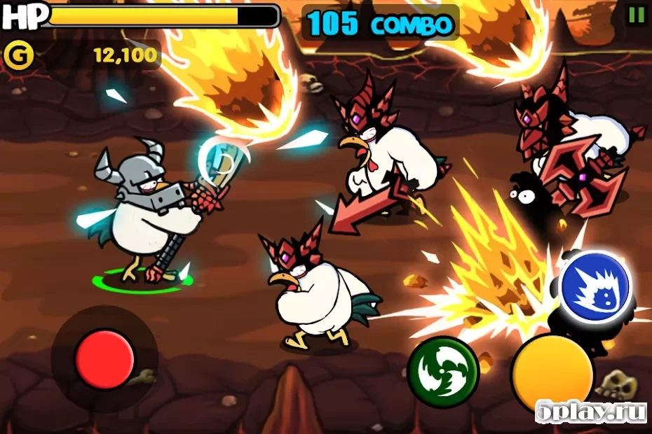 Скриншот Chicken Revolution : Warrior