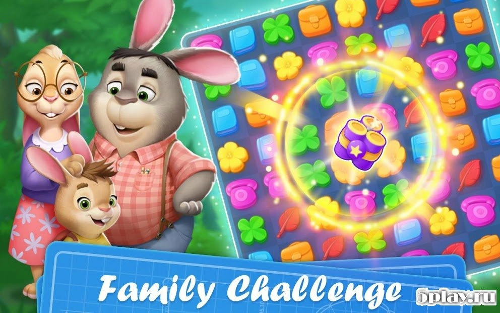 Скриншот Town Tails - A Match 3 Story