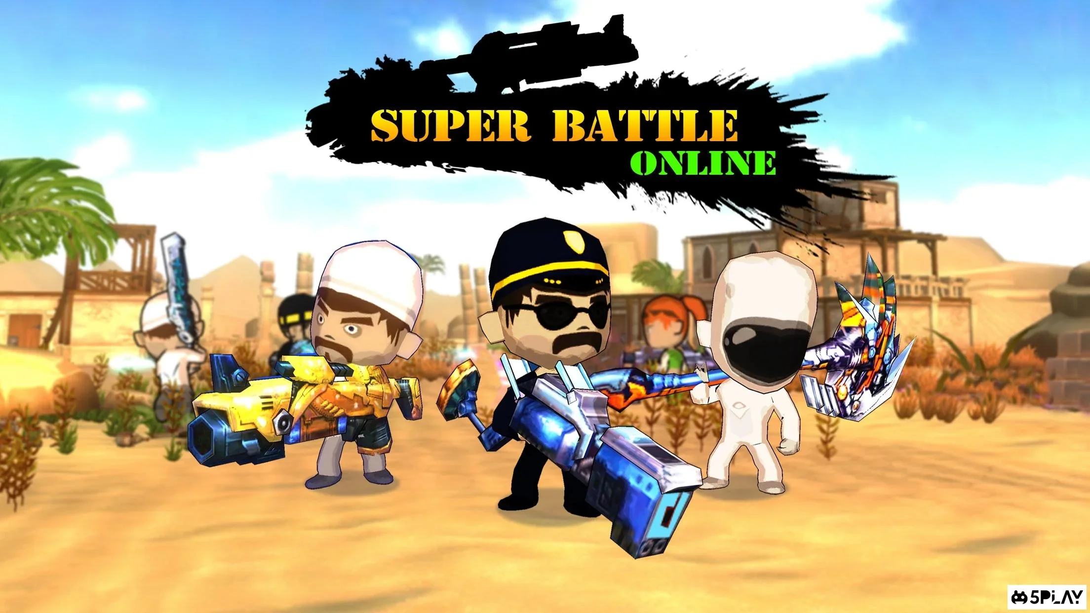 Скриншот Super Battle Online - Battle Royale Game Shooter