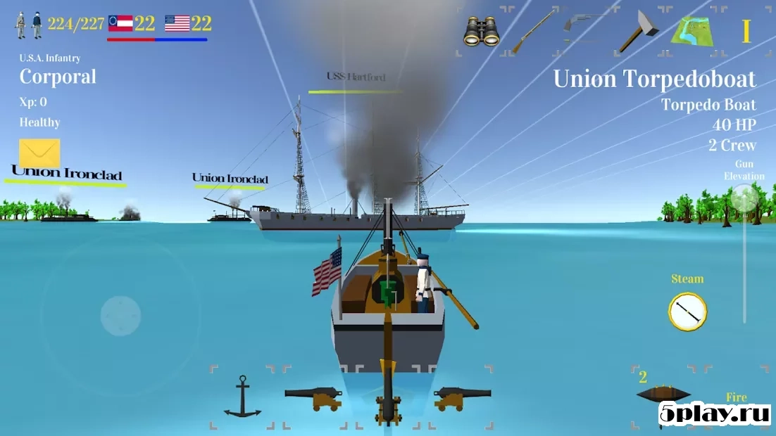 Скриншот Battle of Vicksburg