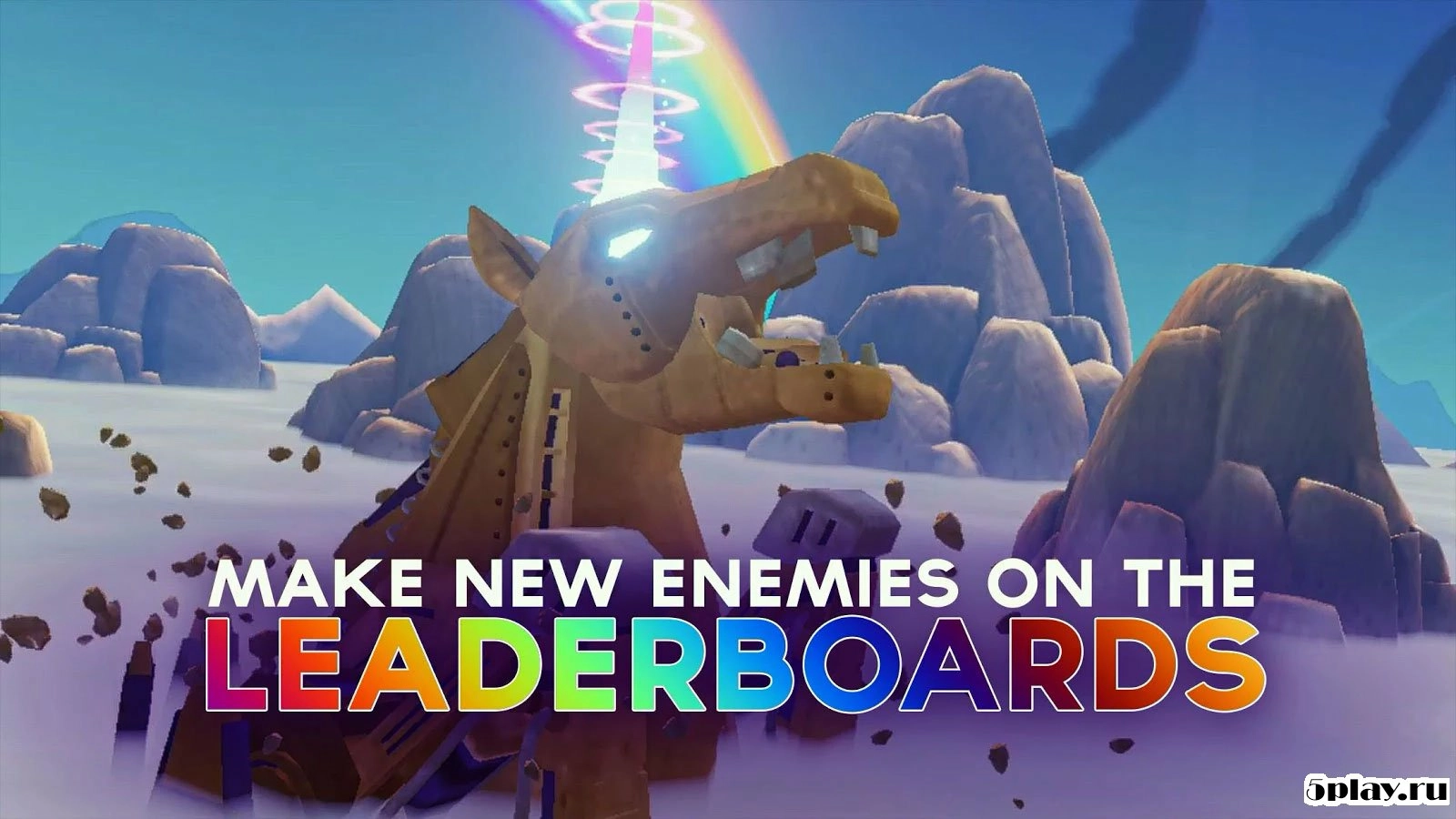Скриншот Robot Unicorn Attack 3