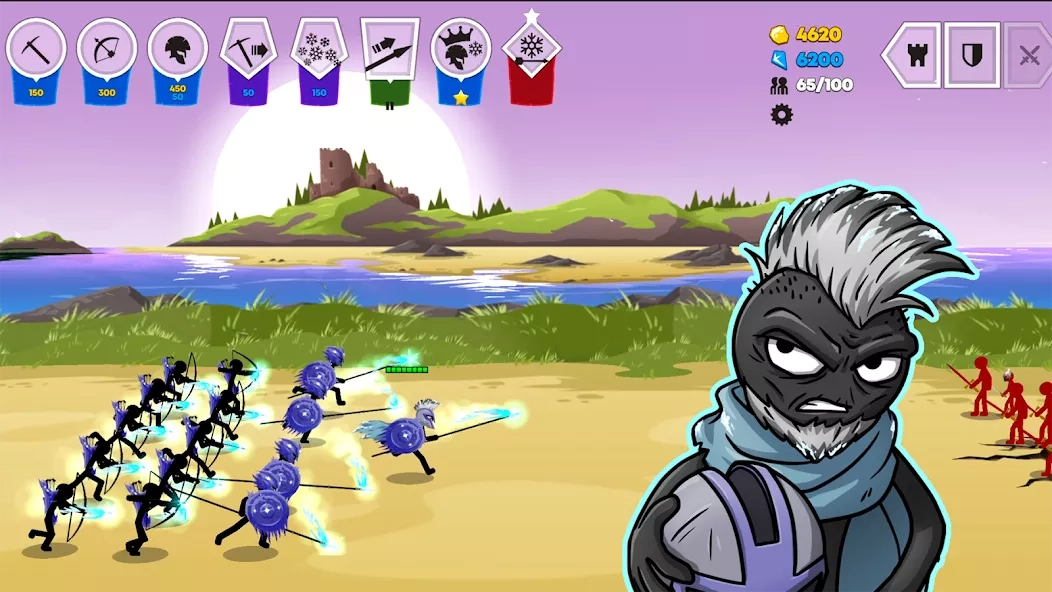 Скриншот Stick War: Saga
