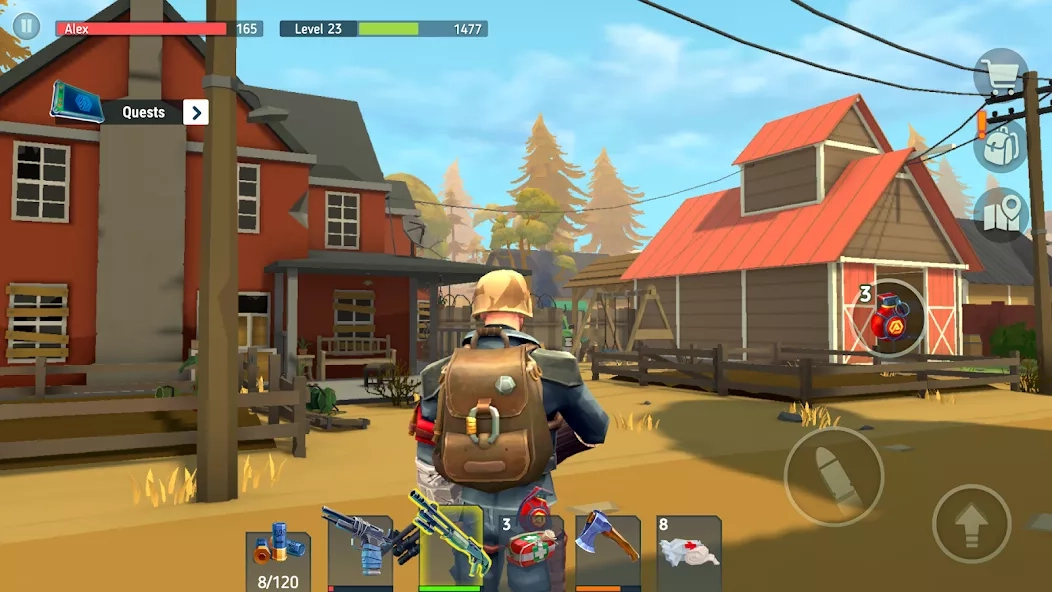 Скриншот Tegra: Zombie Survival
