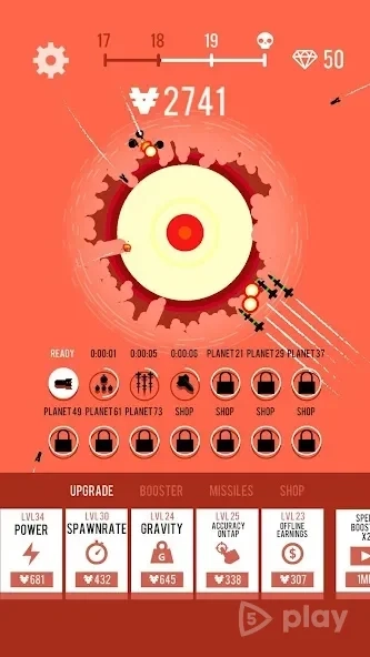 Скриншот Planet Bomber!