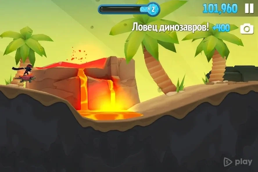 Скриншот Ski Safari 2
