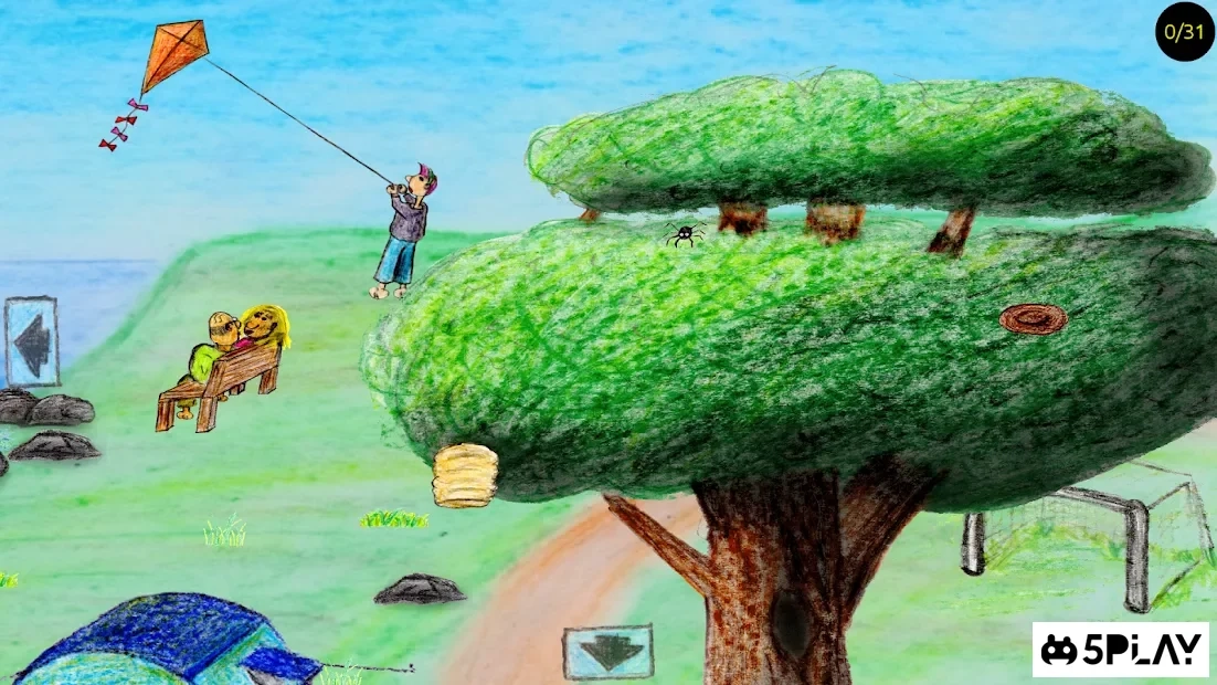 Скриншот Camping - Wimmelbild für kleine Kinder