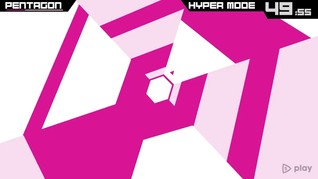 Скриншот Super Hexagon