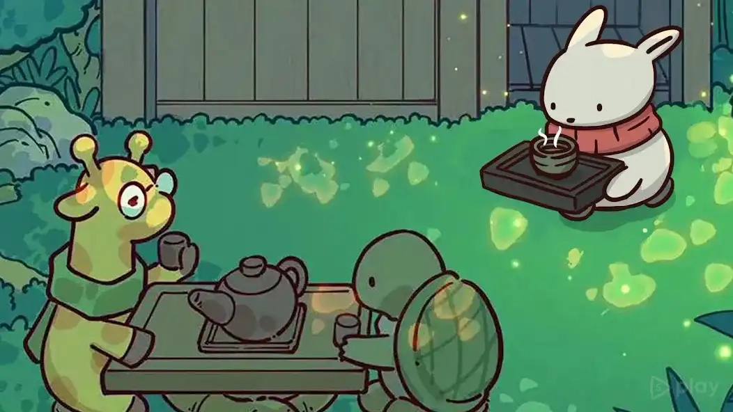 Скриншот Tsuki Tea House: Idle Journey