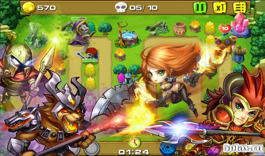 Скриншот Legendary Wars Defense
