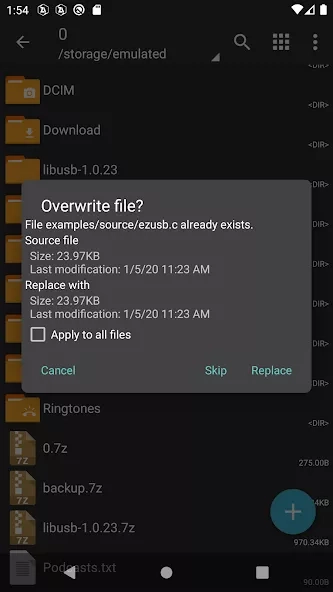 Скриншот ZArchiver Donate