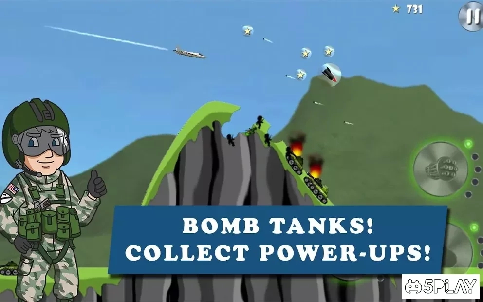 Скриншот Carpet Bombing - Fighter Bomber Attack