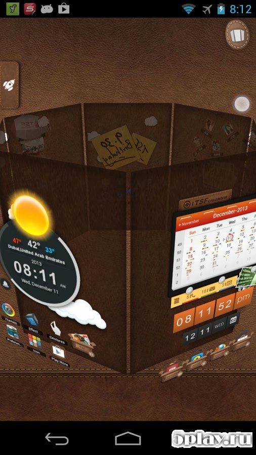 Скриншот TSF Launcher 3D Shell