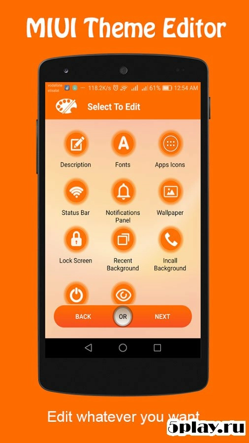 Скриншот Theme Editor For MIUI
