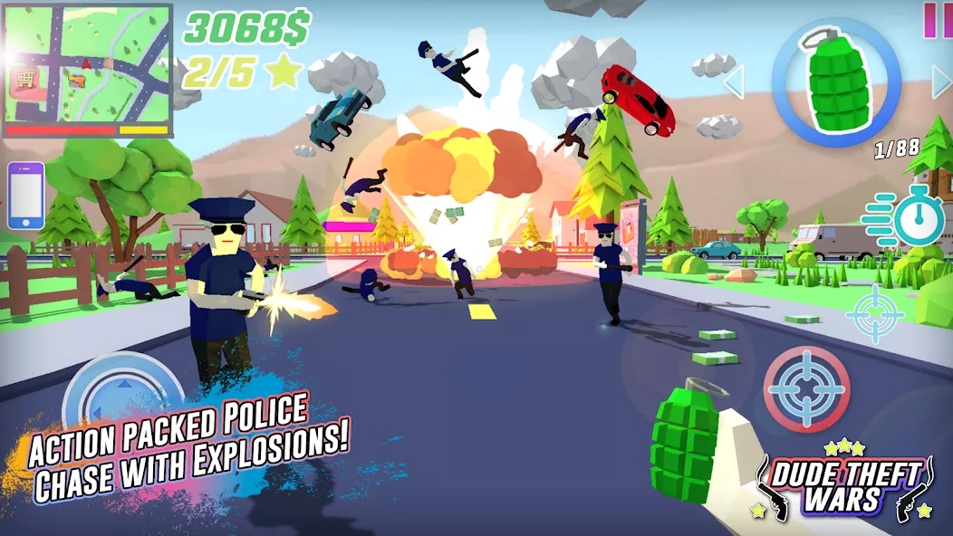 Скриншот Dude Theft Wars