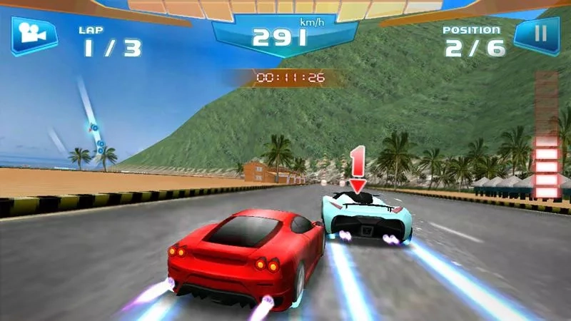 Скриншот Fast Racing 3D