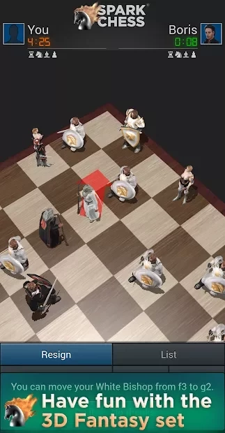 Скриншот SparkChess Pro