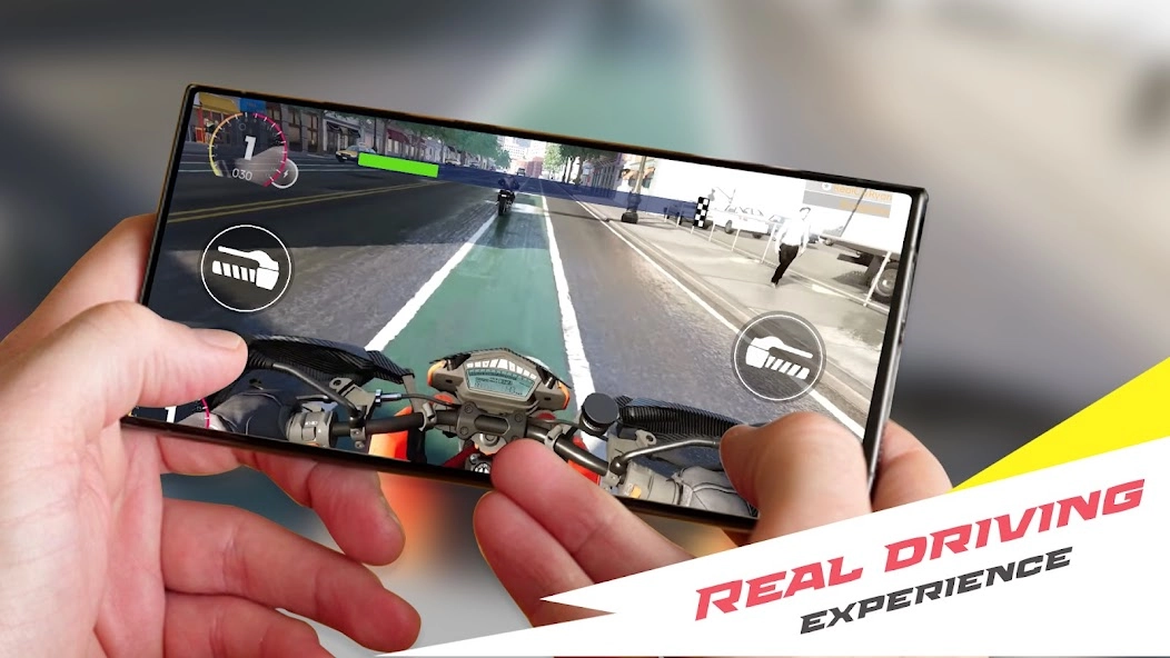 Скриншот Traffic Bike Rush Driving City