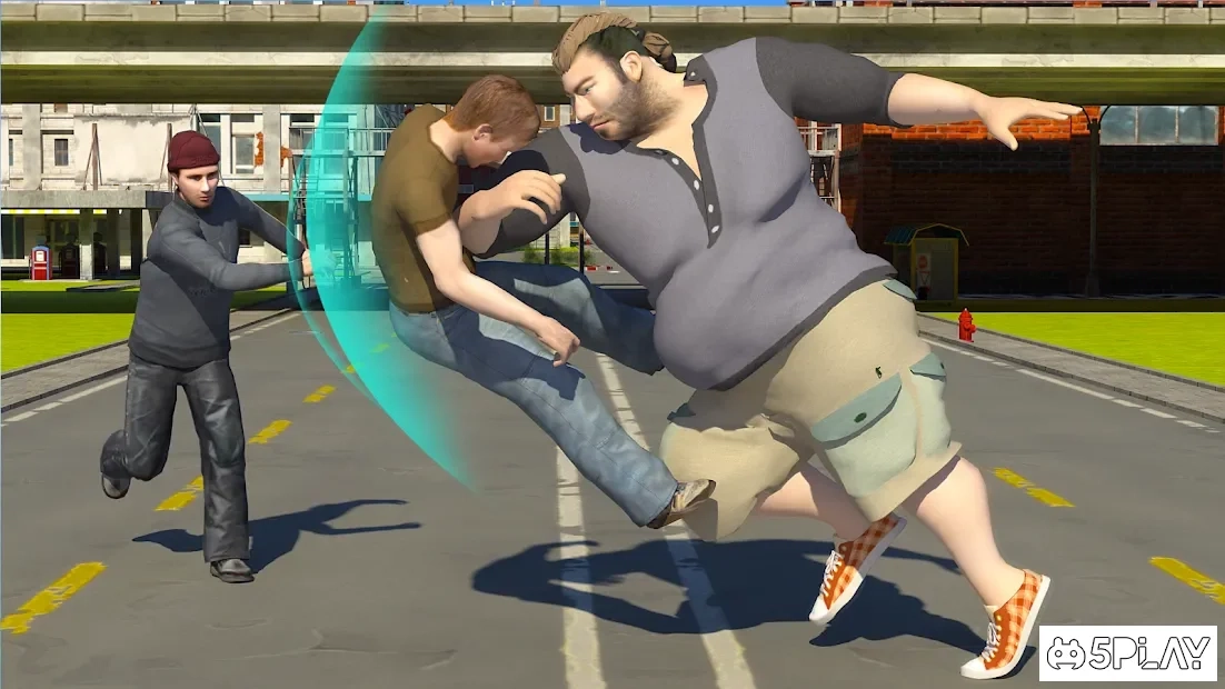 Скриншот Big Man 3D: Fighting Games