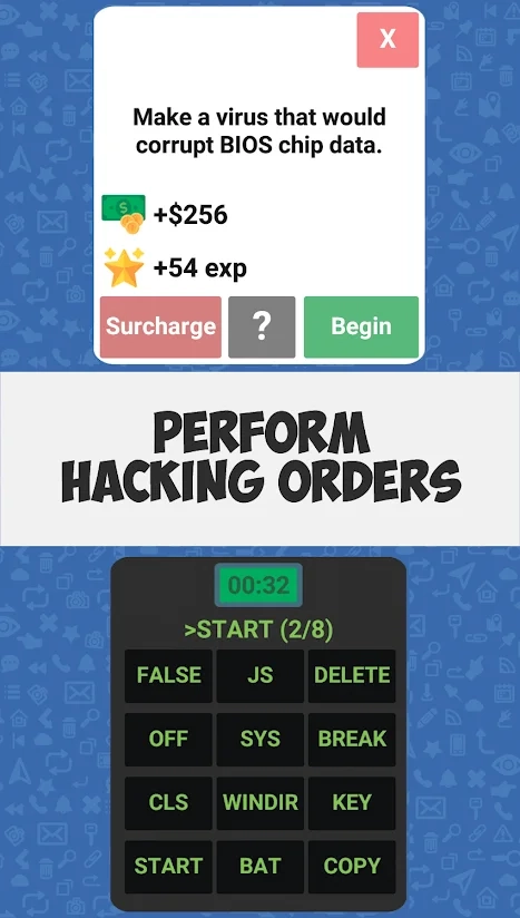 Скриншот Hacker Simulator: Tycoon