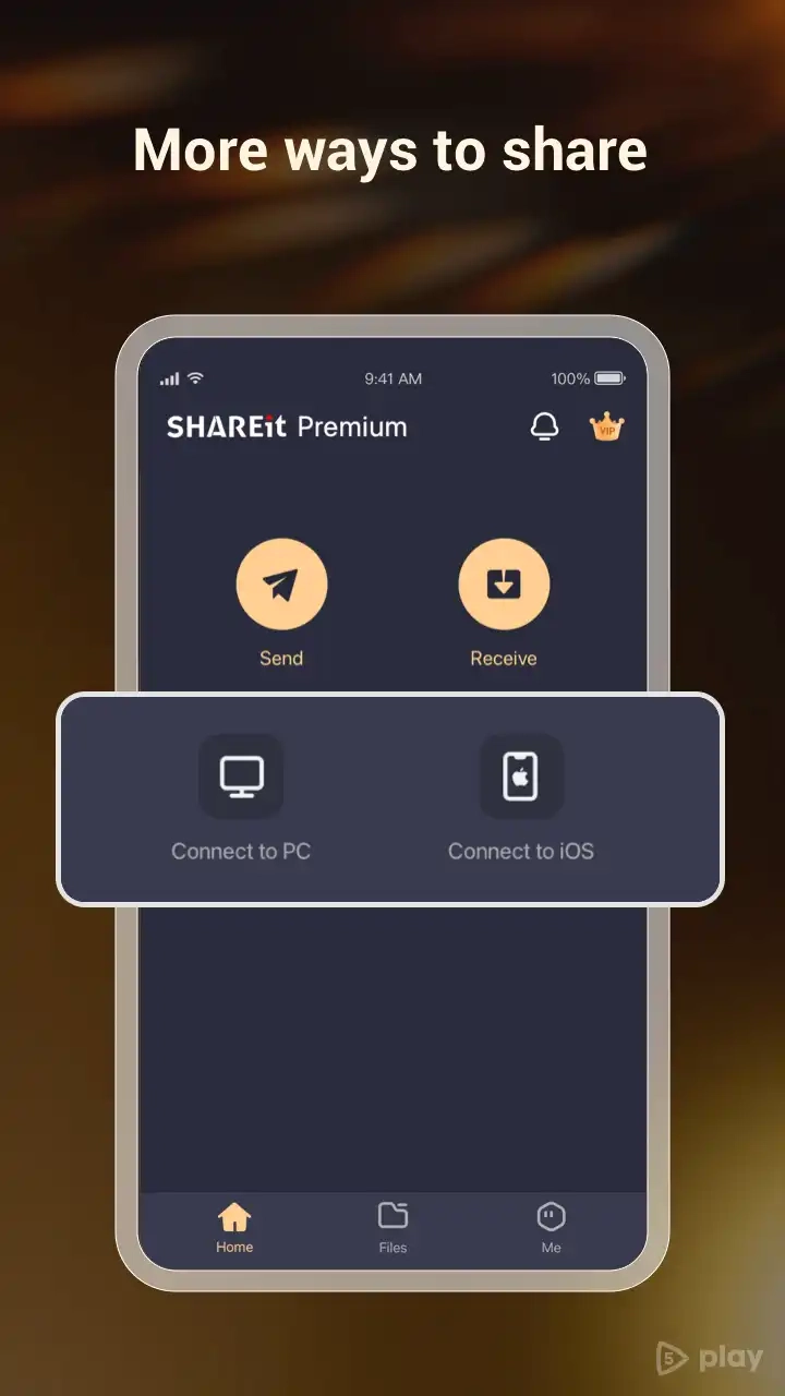 Скриншот SHAREit Premium