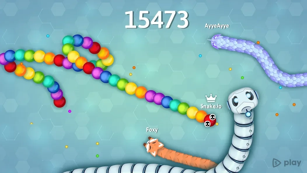 Скриншот Snake.io