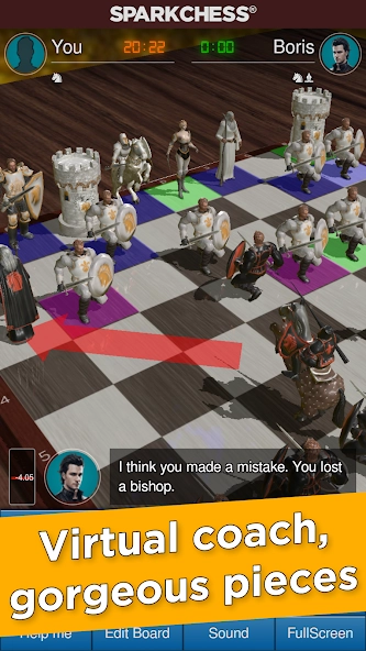 Скриншот SparkChess Pro