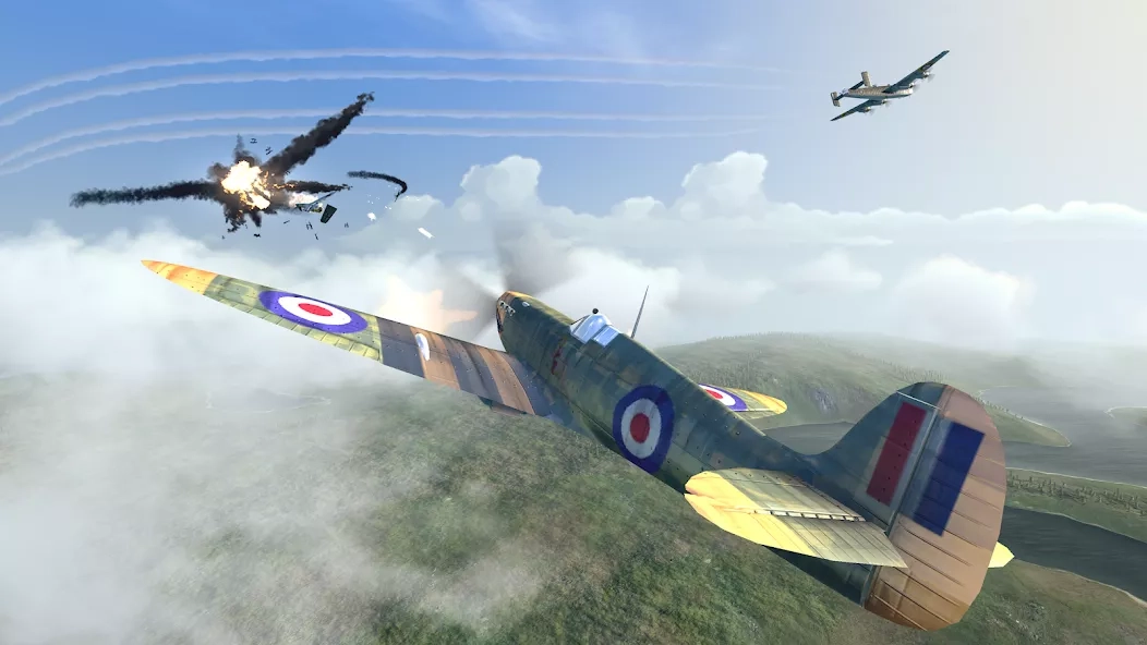 Скриншот Warplanes: WW2 Dogfight