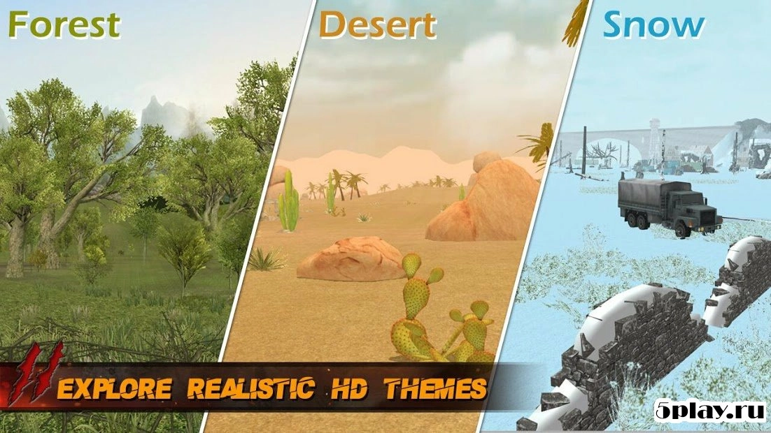Скриншот Dinosaur Hunt 2019